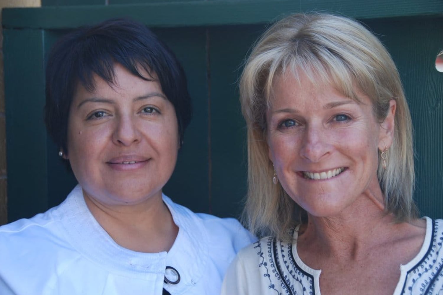 Smiling Co-Owners of Lulu's Mexican Restaurant
